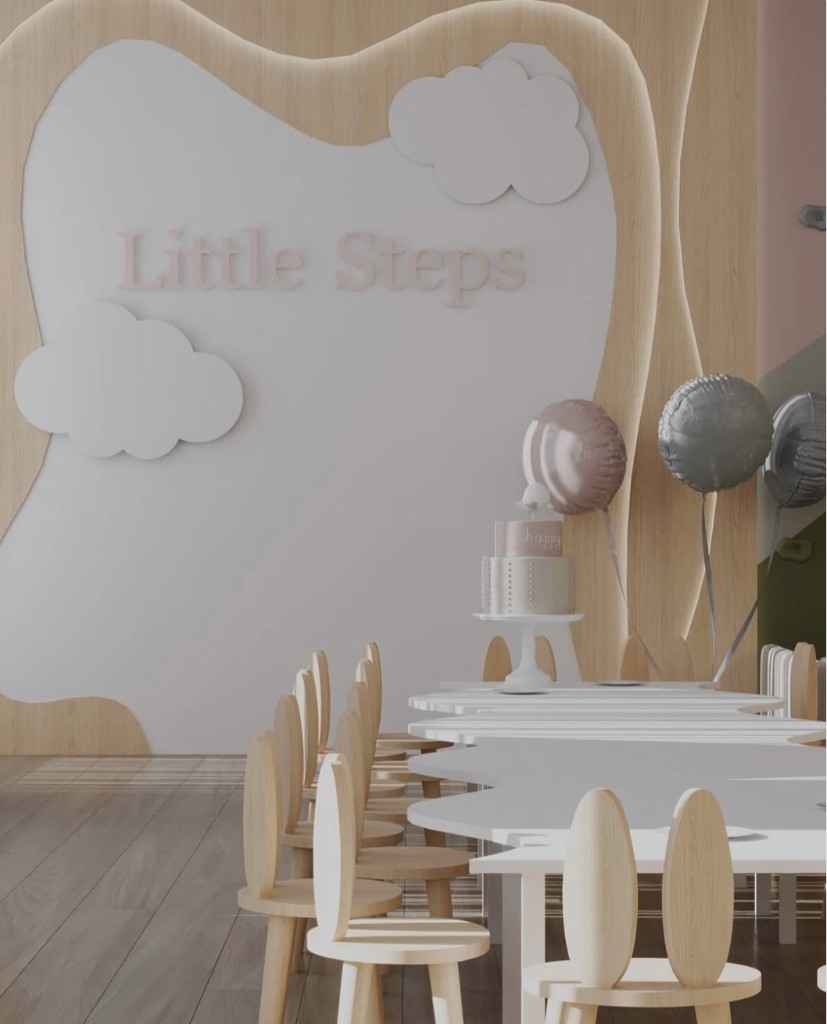 Little Steps birthday room interior